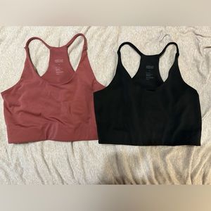 girlfriend collective sports bra set